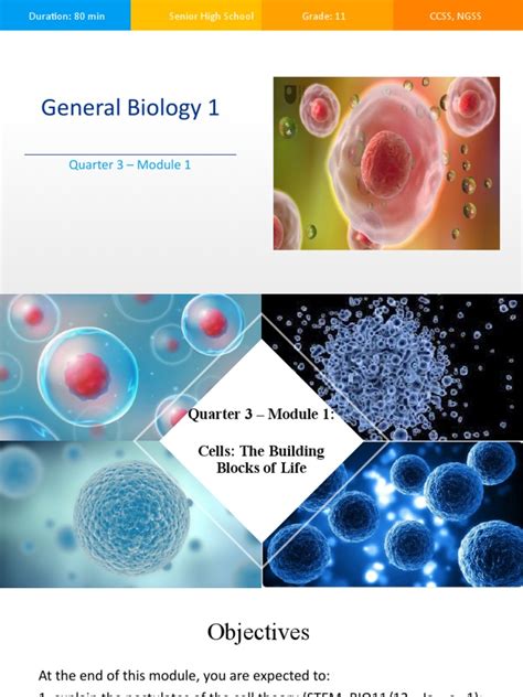 Gen Bio 1 Module 1 | PDF 