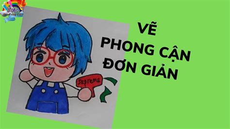 HƯỚNG DẪN VẼ PHONG CẬN XOĂN TV DRAWING YouTube