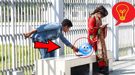 Popping Balloon Blast In Public Seat PRANK Update Viral Popping