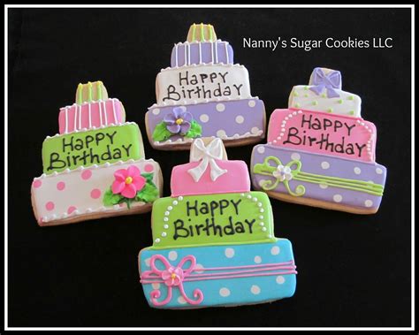 Nanny's Sugar Cookies LLC: Birthday Cookie Favors