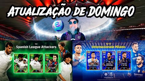 Novidades Atualização de DOMINGO eFootBall024 BIG TIME INTER e EPIC