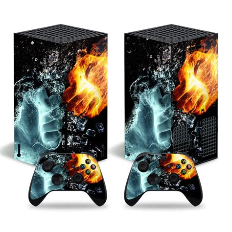 Abstract Xsx Skin Sticker Decal Cover For Xbox Series X Console And 2 Controllers Xbox Seriesx