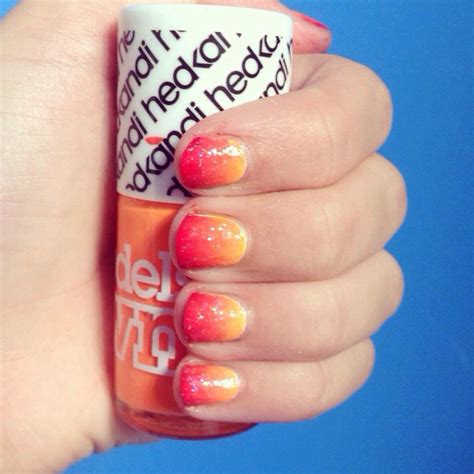 Fire nails | Ombre nail designs, Fire nails, Nail art ombre