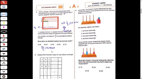 Test Okul Z Mr T Serisi Tyt Matematik Z Mleri Youtube