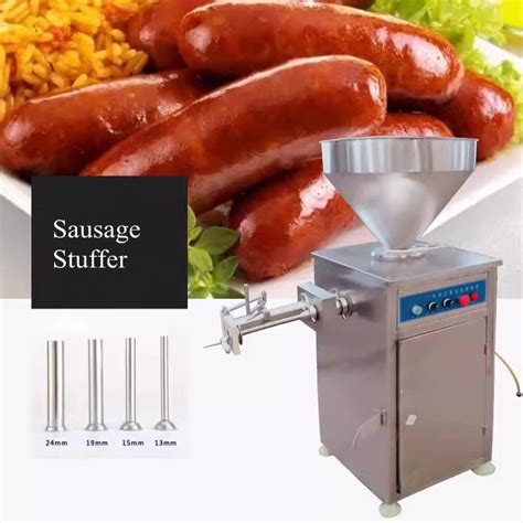 Manufacture Automatic Pneumatic Sausage Stuffing Machine Vacuum Sausage