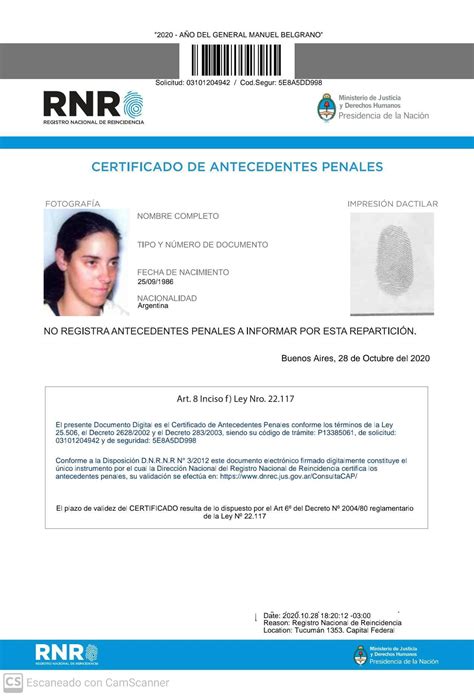 S Ntesis De Art Culos Como Sacar El Certificado De Antecedentes