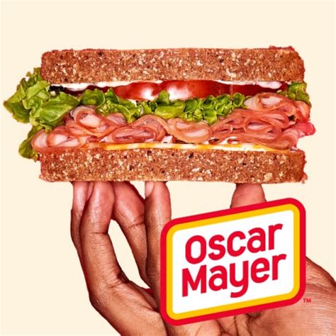 Oscar Mayer Natural Applewood Smoked Uncured Ham Sliced Lunch Meat