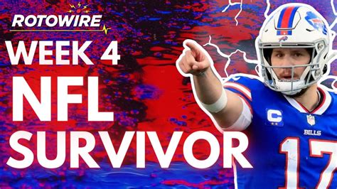 Nfl Week 4 Survivor Pool Picks 2024 Gill Nanete