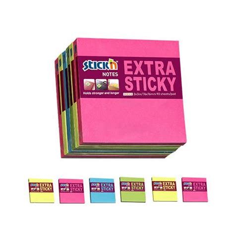 Extra Sticky Note Taiwan Hopax Chemicals Mfg Co Ltd Consumergoods