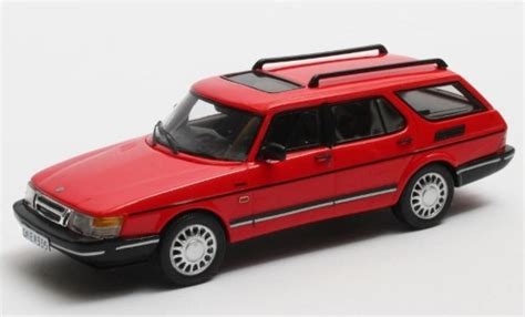 Modellino In Miniatura Saab 900 1 43 Norev Turbo 16 Giallo 1992