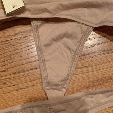 Felina Brand Nude Super Soft Thong Size XL Depop