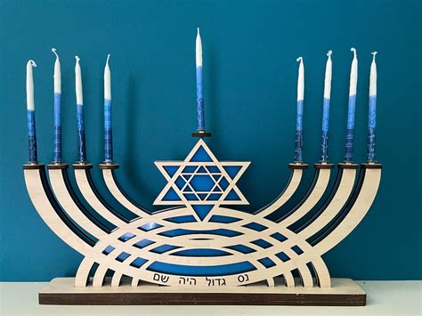 Chanukah Menorah, Hanukkah Menorah, Menorah, Custom Menorah, Judaica ...