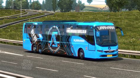 Murahara Travels Skin Pack For Volvo B11r By BMI Premium Blue