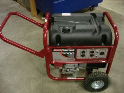 Coleman powermate 5000 6250 watt 10 hp generator