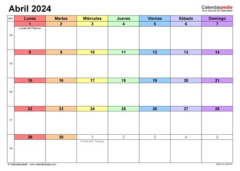 Calendario 2024 Imprimir Abril Idette Adelice