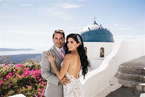 Paul Nassif And Brittany Pattakos Santorini Wedding Santorini Wedding Santorini Photographer