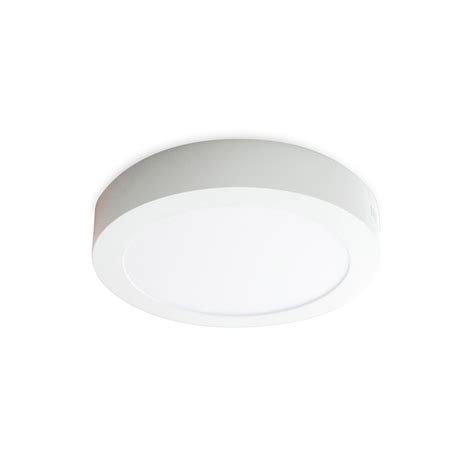 Plafón LED de superficie Adana 24W 4200K blanco Ø300 mm