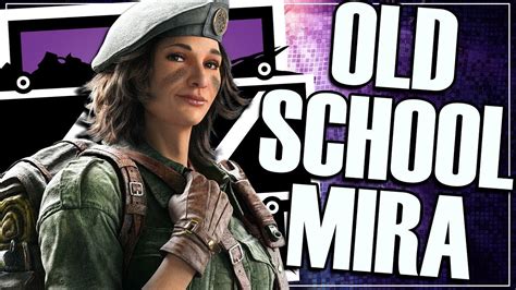 Mira Looks So Good Now Rainbow Six Siege Mira Elite Skin Youtube