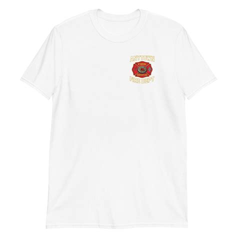 Customizable Fire Department Shirt Personalized to Your Department Fire