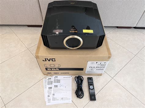 JVC RS500 For Sale MINT New JVC OEM Bulb AVS Forum