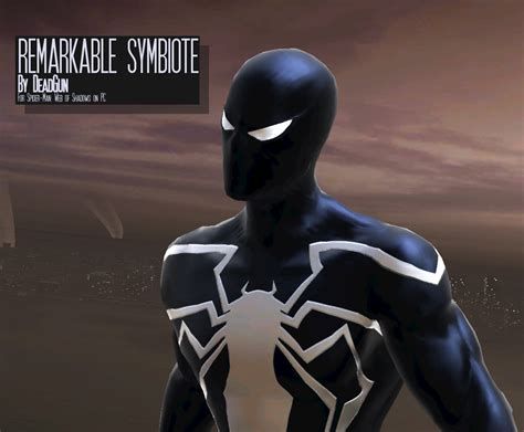 Remarkable Symbiote Suit [spider Man Web Of Shadows] [mods]