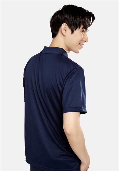 Airtec Quick Dry Polo Microfiber Mini Mesh Navy P 703 08 Panbasic