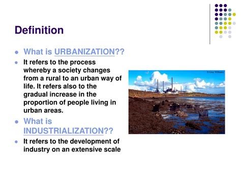 Ppt The Effects Of Urbanization And Industrialization Powerpoint