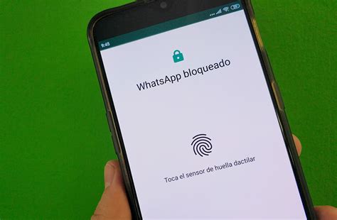 Cómo utilizar el bloqueo por huella dactilar en WhatsApp