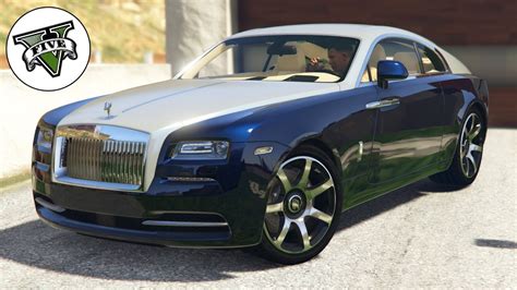 Grand Theft Auto V Rolls Royce Wraith Test Hd P Youtube