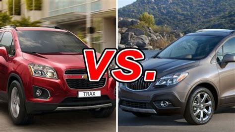 Chevrolet Trax Vs Buick Encore Carsdirect