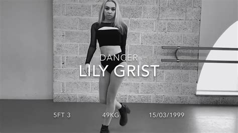 Lily Grist Dance Showreel 2020 Youtube