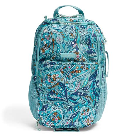 Vera Bradley Lighten Up Journey Backpack In Daisy Paisley Blue Lyst