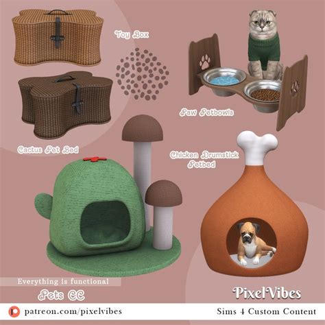 Pixel Vibes Sims 4 Pets Sims 4 Pets Mod Sims Pets