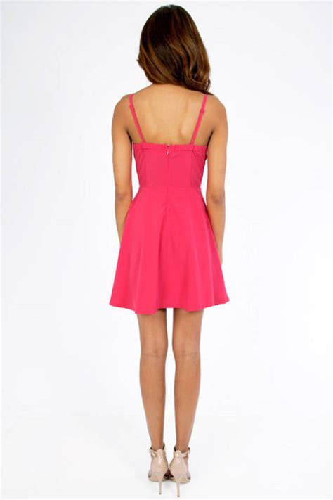 My Flared Skater Dress In Pink 20 Tobi Us