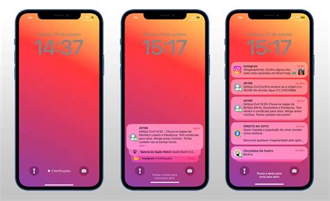 Veja Como Mudar O Visual Das Notificações Na Tela Bloqueada Do Ios 16