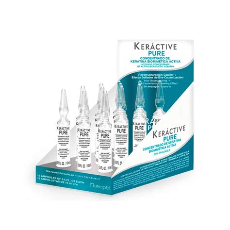 Ker Ctive Pure Tratamiento Concentrado De Keratina Biomim Tica Ml