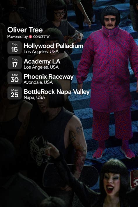 Oliver Tree S Upcoming Concerts Of In The Usa In Upcoming