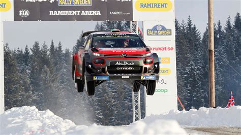 Craig Breen Sitting Second At Rally Sweden