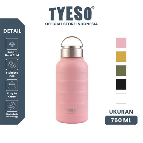 Jual Tyeso Tumbler Botol Minum Caterpillar 750ml TS 8815 Sports