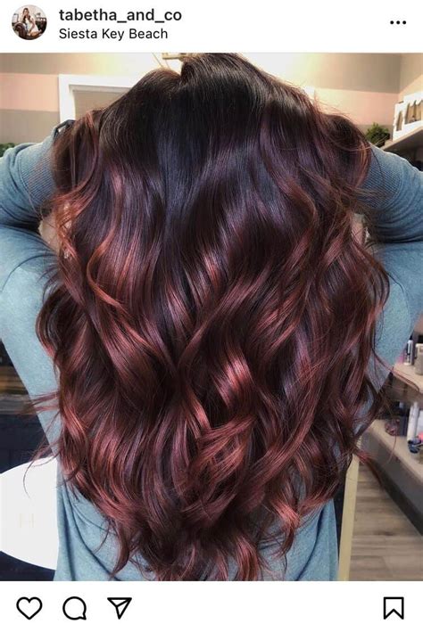 Balayage Hair Red