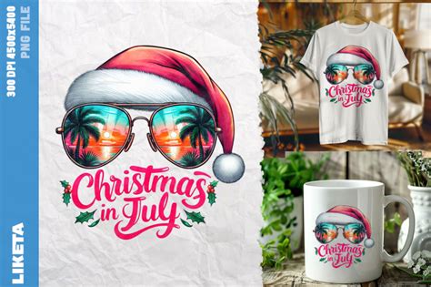 Christmas In July Sunglasses Art By Utenbaw Thehungryjpeg