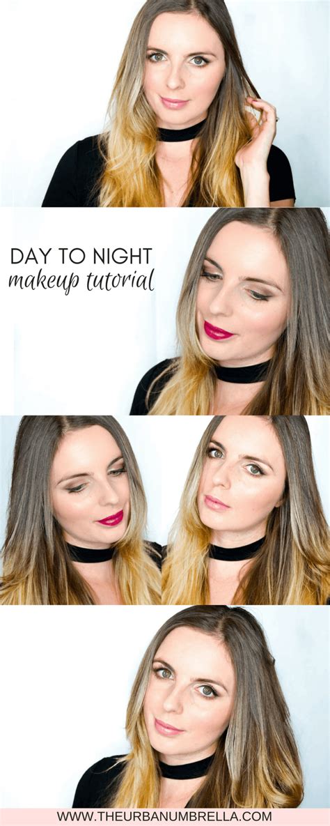 Easy Day To Night Makeup Tutorial 2 Lipstick Options Hello Lets Glow