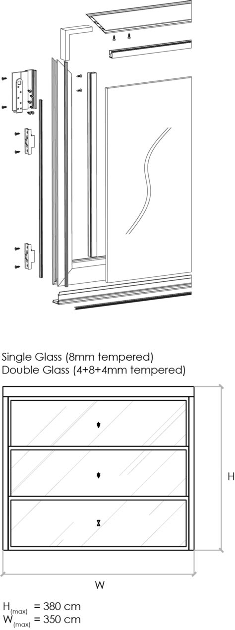 Nice Vertical Sliding System – Luxial