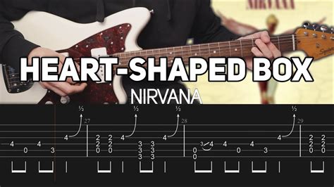 Nirvana Heart Shaped Box Guitar Lesson With Tab Youtube