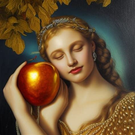 Aphrodites Golden Apple Victory Ai Generated Artwork Nightcafe