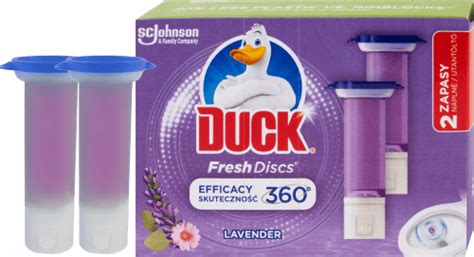 DUCK Fresh Discs WC čistič levanduľa náplň 2x36 ml 72 ml trvalo