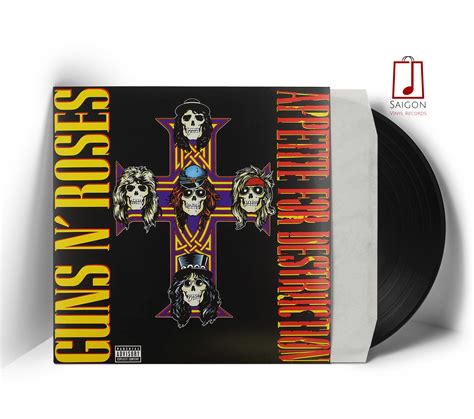 Guns N Roses Appetite For Destruction Saigon Vinyl Records