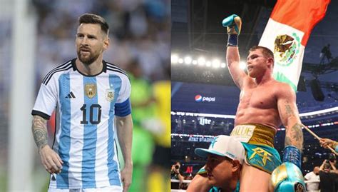 Lionel Messi Qu Respondi Sobre La Pol Mica Con Canelo Lvarez Y El