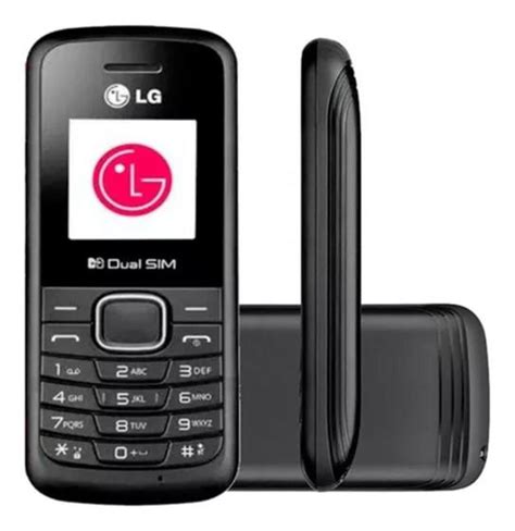 Celular Dual Chip LG B220 Desbloqueado 32MB 2G Rádio FM Preto