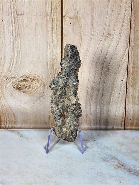 Fulgurite Lightning Glass Fulgurite Stone Lightning Strikes Hollow Glass Tube Sahara